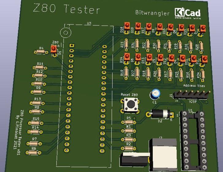 Z80 Processor tester